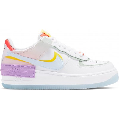 Заказать женские кроссовки Nike Air Force 1 Shadow White Hydrogen Blue Purple сейчас!