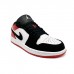 Купить Мужские кроссовки Nike Air Jordan 1 Low Black Toe (GS)