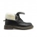 Женские ботинки с мехом Timberland Dr. Martens Black 1 - BeInKeds.ru