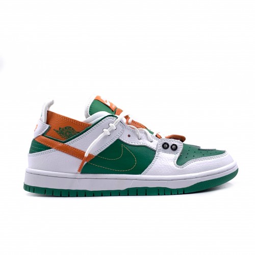 Кроссовки Nike Dunk Low Green&White