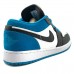 Кроссовки Nike Jordan 1 Low Blue Black для активных людей