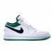 Кроссовки Nike Jordan 1 Low White Green для активных людей