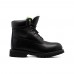 Женские ботинки с мехом Timberland 10061 Black Leather  - BeInKeds.ru