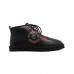 Men Boots Neumel Black Leather